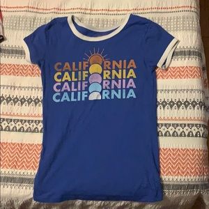 California Blue t-shirt